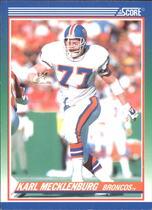 1990 Score 100 Hottest #15 Karl Mecklenburg