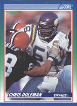 1990 Score 100 Hottest #85 Chris Doleman