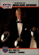 1990 Pro Set Super Bowl 160 #31 Bill Walsh