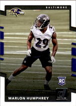 2017 Donruss Base Set #378 Marlon Humphrey