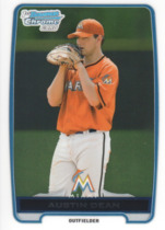 2012 Bowman Chrome Draft Draft Picks #BDPP58 Austin Dean