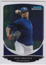 2013 Bowman Chrome Prospects #BCP90 Rony Bautista