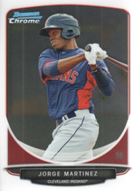 2013 Bowman Chrome Prospects #BCP145 Jorge Martinez