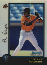 1998 Bowman Chrome #151 Ntema Ndungidi