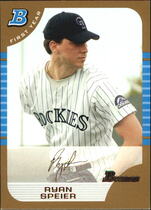 2005 Bowman Gold #293 Ryan Speier