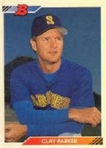 1992 Bowman Base Set #366 Clay Parker