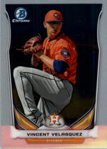 2014 Bowman Chrome Draft Top Prospects #CTP-28 Vincent Velasquez