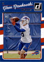 2016 Donruss Base Set #317 Glenn Gronkowski