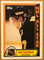 1989 Topps Sticker Inserts #7 Ray Bourque