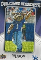 2012 Upper Deck College Mascot Manufactured Patch #CM22 The Wildcat