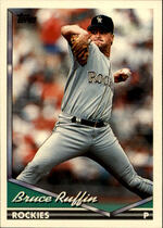 1994 Topps Base Set #407 Bruce Ruffin