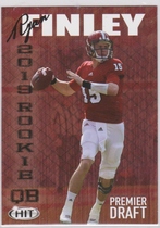 2019 SAGE Hit Premier Draft #100 Ryan Finley