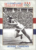 1991 Impel U.S. Olympic Hall of Fame #1 Jesse Owens