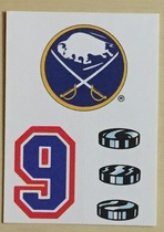1987 Topps Sticker Inserts #14 Buffalo Sabres