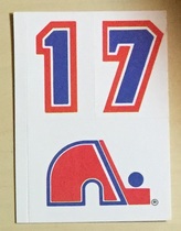 1987 Topps Sticker Inserts #20 Quebec Nordiques