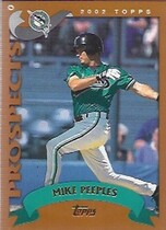 2002 Topps Traded #T239 Mike Peeples