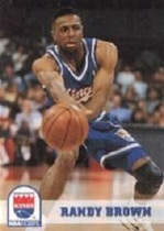 1993 NBA Hoops Hoops #400 Randy Brown