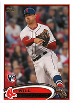 2012 Topps Update #US70 Will Middlebrooks