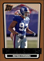 2007 Topps Draft Picks and Prospects #98 Mathias Kiwanuka