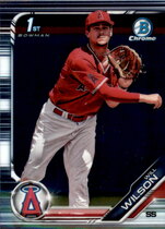 2019 Bowman Chrome Draft #BDC-182 Will Wilson