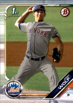 2019 Bowman Draft #BD-119 Josh Wolf