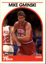 1989 NBA Hoops Hoops #33 Mike Gminski