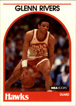 1989 NBA Hoops Hoops #252 Glenn Rivers
