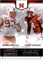 2016 Panini Contenders Draft Picks Collegiate Connections #13 Ndamukong Suh|Randy Gregory