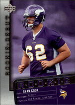 2006 Upper Deck Rookie Debut #155 Ryan Cook