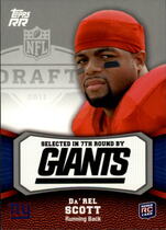 2011 Topps Rising Rookies #196 Darel Scott