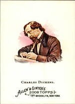 2008 Topps Allen & Ginter #219 Charles Dickens