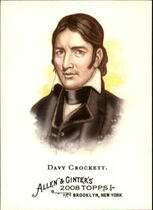 2008 Topps Allen & Ginter #232 Davy Crockett