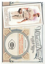 2012 Topps Allen and Ginter Whats in a Name #WIN56 Albertin Aroldis De La Cruz Chapman