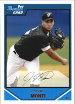 2007 Bowman Chrome Draft Draft Picks #BDPP47 Jason Monti