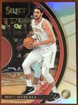 2017 Panini Select Silver Prizms #98 Mike Muscala