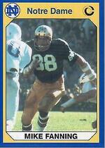 1990 Collegiate Collection Notre Dame 200 #33 Mike Fanning