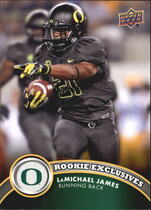 2012 Upper Deck Rookie Exclusives #RELJ Lamichael James