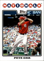2008 Topps Update #UH72 Pete Orr
