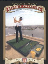 2012 Upper Deck Goodwin Champions #66 Annika Sorenstam