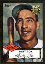 2002 Topps 1952 Reprints Series 2 #52R-13 Billy Cox