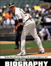 2010 Upper Deck Season Biography #SB-76 Vin Mazzaro