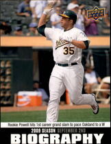 2010 Upper Deck Season Biography #SB-170 Landon Powell