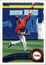 2011 Topps Base Set Series 2 #437 Jordan Schafer