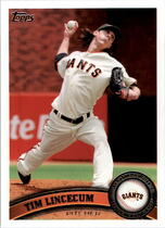 2011 Topps Base Set Series 2 #590 Tim Lincecum