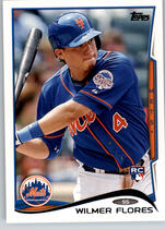 2014 Topps Base Set #86 Wilmer Flores