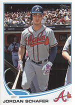 2013 Topps Update #US319 Jordan Schafer