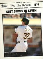 2008 Topps Update Year in Review #YR130 Jack Cust