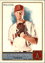 2011 Topps Allen and Ginter #196 Jered Weaver