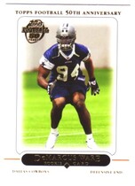 2005 Topps Base Set #375 Demarcus Ware