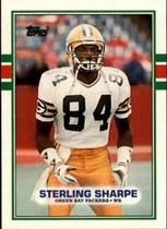 1989 Topps Base Set #379 Sterling Sharpe